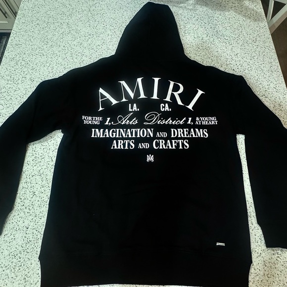NWT AMIRI Arts District Graphic Hoodie - Men’s Small - Picture 4 of 5